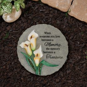 "Becomes A Memory" Beadworks?Garden Stone