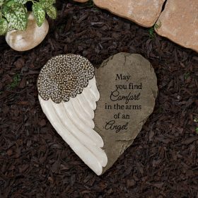 "Arms of an Angel" Beadworks™ Garden Stone