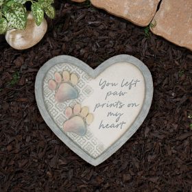 "Paw Prints" Garden Stone