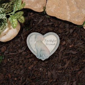 "Faithful Friend" Mini Garden Stone