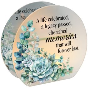 "Memories Last" Tealight Candle Holder