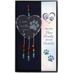 "Paw Prints" Gift Boxed Prism Drop