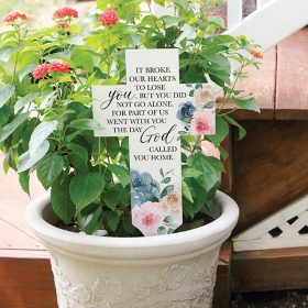 "Called You Home" Cross Garden Stake