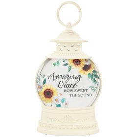 "Amazing Grace" Water Glitter Lantern