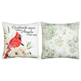 "Cardinals Appear" Pillow