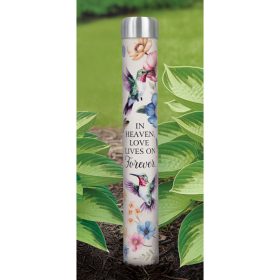 "Love Lives On" Mini Memorial Pole with Stake
