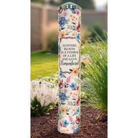 "Life Remembered" Memorial Pole with Stake