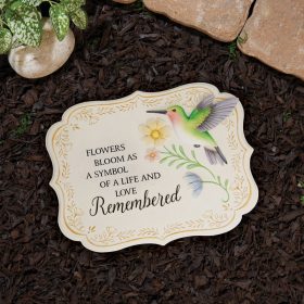 "Remembered" Garden Stone