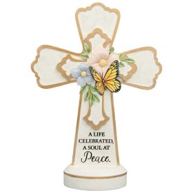 "With You" Pedestal Cross