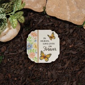 "Love Lives on" Mini Garden Stone