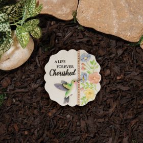 "Cherished" Mini Garden Stone