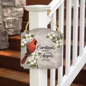 "Cardinals Appear" Metal Wall Décor
