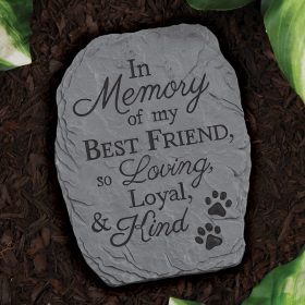 "Loyal & Kind" Garden Stone