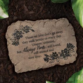 "Always Near" Garden Stone