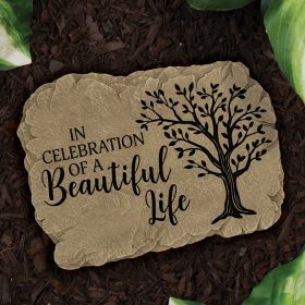 "Beautiful Life" Garden Stone
