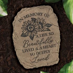 "In Memory" Garden Stone