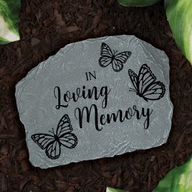 "Loving Memory" Garden Stone