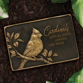 "Cardinals Appear" Memorial Stone
