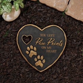 "Paw Prints" Garden Stone