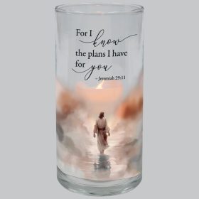 "The Plans" Hurricane Candle