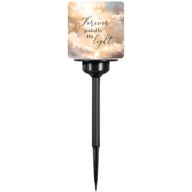 His Light - Square Solar Stake