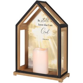 "Be Still" Lantern