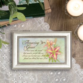 Jane Shasky Collection "Amazing Grace" Music Box