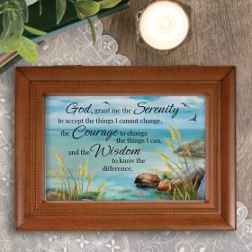 "Serenity prayer" Music Box