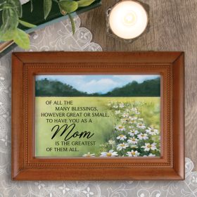 "Mom blessing" Music Box