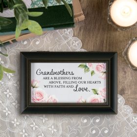 "Grandmother Blessing" Music Box