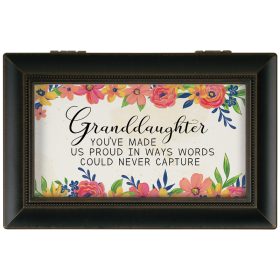 "Granddaughter Proud" Music Box