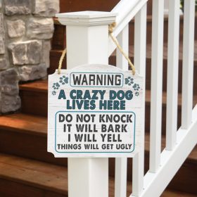 "Crazy Dog" Metal Wall Décor