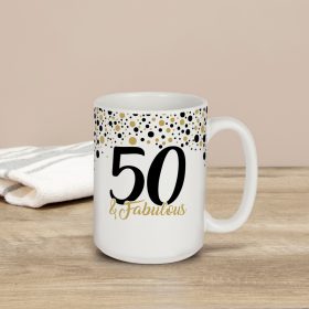 "50" Boxed Mug