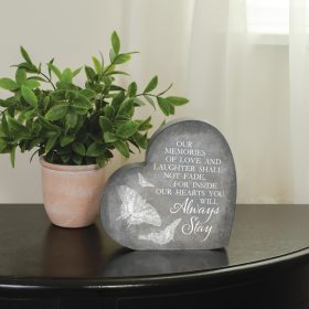 "Always Stay" Heart Sitter