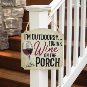 "Outdoorsy" Metal Wall Decor