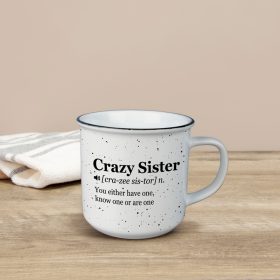 "Crazy Sister" Vintage Mug