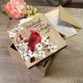 "Cardinals Appear" Memory Box