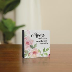 "Moms" Mini Square Sitter