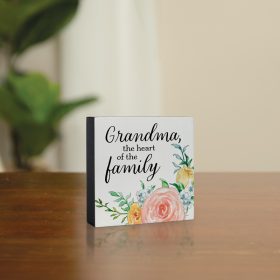"Grandma" Mini Square Sitter