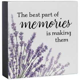 "Memories" Mini Square Sitter