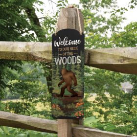"Woods" 18" Metal Wall Décor