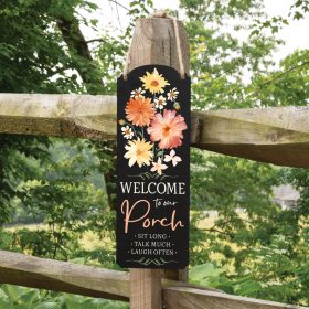 "Porch" 18" Metal Wall Décor