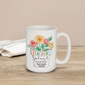 "Teachers Plant Seeds" Boxed Mug