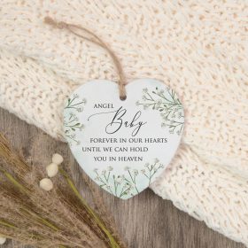 "Baby In Our Hearts" Heart Ornament
