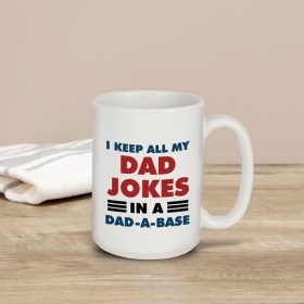 "Dad Jokes" Boxed Mug