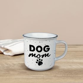 "Dog Mom" Vintage Mug