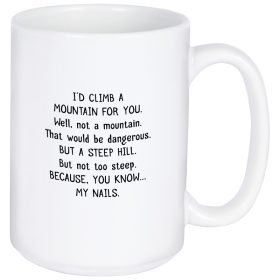"Climb A Mountain" Boxed Mug