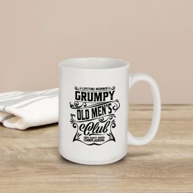 "Grumpy Old Men" Boxed Mug