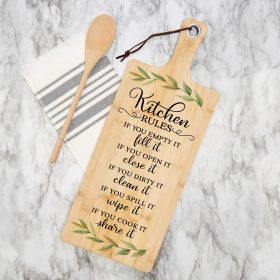 "Kitchen Rules" Serving Board