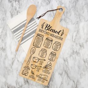 "Blessed Beyond" Serving Board
